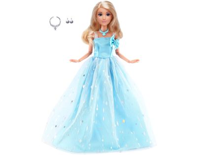 Sparkys Módní panenka ve společenských šatech - dlouhé sv. modré