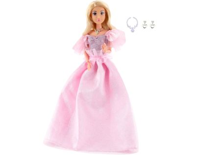 Sparkys Módní panenka ve společenských šatech - růžové šaty