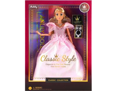 Sparkys Módní panenka ve společenských šatech - růžové šaty