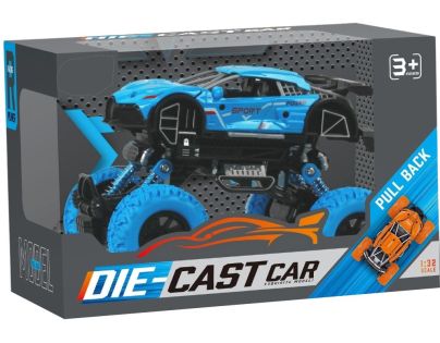 Sparkys Monster truck 1:32 KLX600-330 zpětné natahování modré