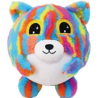 Sparkys Nafukovací plyšový kamarád - Medvídek duhový 23 cm