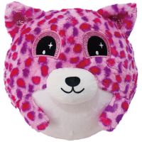 Sparkys Nafukovací plyšový kamarád - Medvídek fialový 15 cm