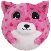 Sparkys Nafukovací plyšový kamarád - Medvídek růžový 15 cm