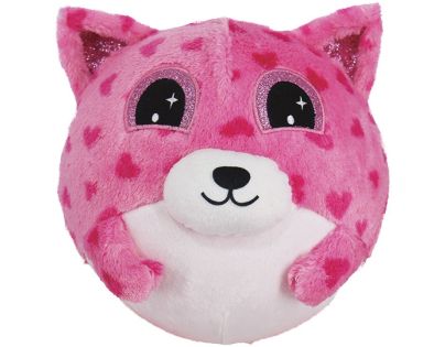 Sparkys Nafukovací plyšový kamarád - Medvídek růžový 15 cm