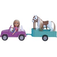 Sparkys Panenka farmářka - kůň,auto s přívěsem