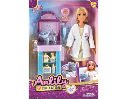 Sparkys Panenka veterinářka s kočičkou