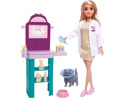 Sparkys Panenka veterinářka s kočičkou