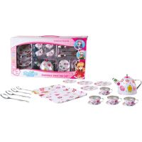 Sparkys Plechová čajová sada s příslušenstvím 19 ks