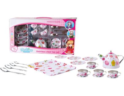 Sparkys Plechová čajová sada s příslušenstvím 19 ks