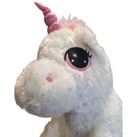 Sparkys PLYŠÁKOV - Jednorožec sedící 30 cm bílý 2