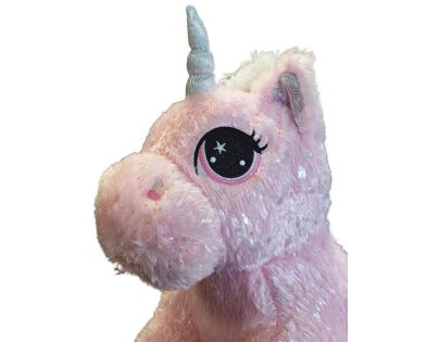 Sparkys PLYŠÁKOV - Jednorožec sedící 45 cm růžový