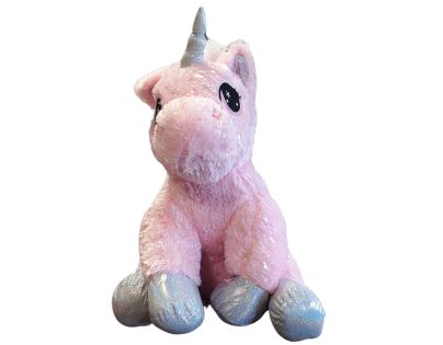 Sparkys PLYŠÁKOV - Jednorožec sedící 45 cm růžový