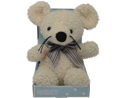 Sparkys PLYŠÁKOV - Myšák s mašlí 15 cm více druhů bílý