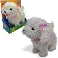 Sparkys PLYŠÁKOV - Pejsek bílý - štěněčí slečna Eli