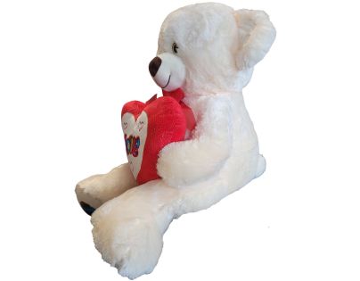 Sparkys PLYŠÁKOV - Velký Medvěd se srdcem a mašlí 60 cm