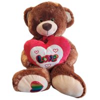 Sparkys PLYŠÁKOV - Velký Medvěd se srdcem a mašlí 60 cm 4