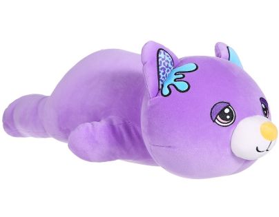 Sparkys Plyšový kamarád - Kočka Fialinka 50 cm ležící