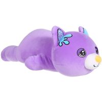 Sparkys Plyšový kamarád - Kočka Fialinka 50 cm ležící