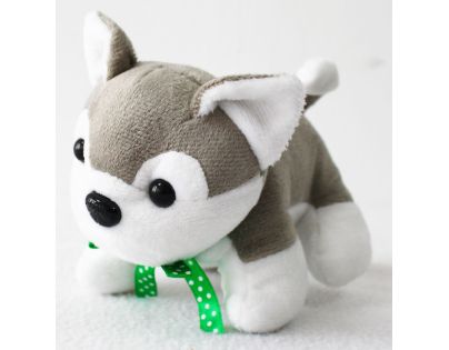 Sparkys Plyšový mazlíček v přepravce - sada 15 ks fialová