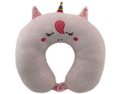 Sparkys Plyšový záhlavník s knoflíkem - Jednorožec