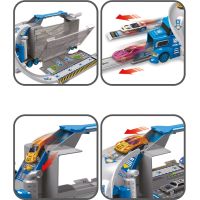 Sparkys Policejní kamion se 4 auty a dopravními značkami 2