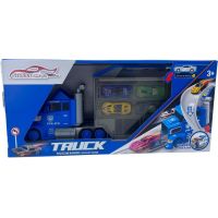 Sparkys Policejní kamion se 4 auty a dopravními značkami 3