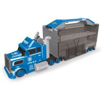 Sparkys Policejní kamion se 4 auty a dopravními značkami