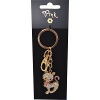 Sparkys Přívěsek na klíče - Diamantová Kočka 2