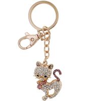 Sparkys Přívěsek na klíče - Diamantová Kočka