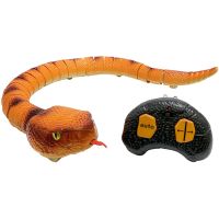 Sparkys RC Had s biomimikry a svítícími očima - oranžový