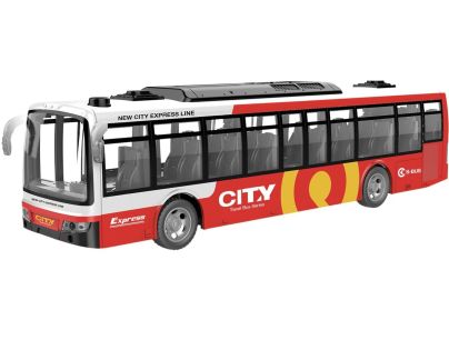 Sparkys RC Městský autobus s LED osvětlením červený