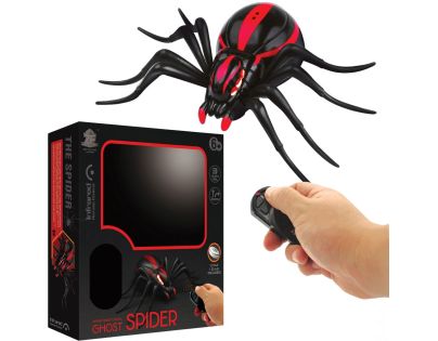 Sparkys RC Pavouk s biomimikry a svítícíma očima - červený