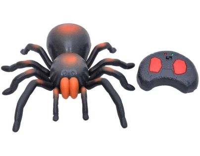 Sparkys RC Pavouk s biomimikry a svítícími očima - oranžový