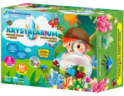 Sparkys Rostoucí krystaly v teráriu