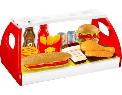 Sparkys Sada fast food - hamburger a bageta s doplňky