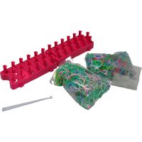 Sparkys Sada gumiček 1200 ks s pletacím stavem 3