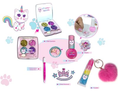 Sparkys Sada make-up KOČKA