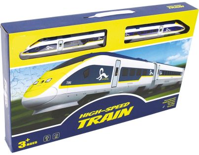 Sparkys SET Elektrická vláčkodráha BO - Vysokorychlostní vlak se světlem a zvukem na baterie