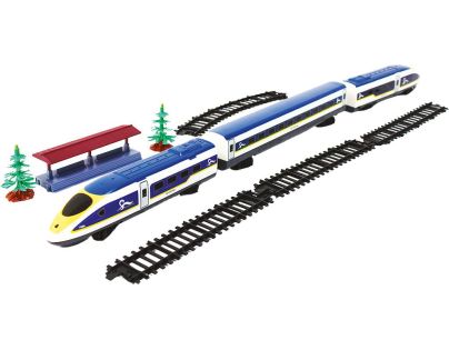 Sparkys SET Elektrická vláčkodráha BO - Vysokorychlostní vlak se světlem a zvukem na baterie