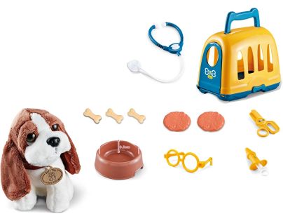 Sparkys SET Veterinář - Přepravka s Bíglem a příslušenstvím