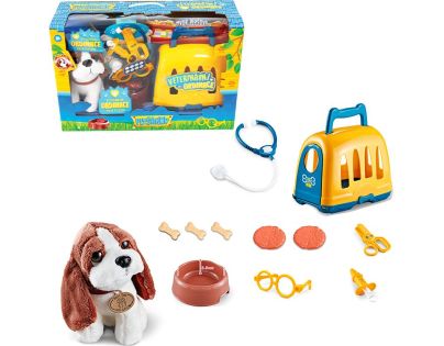 Sparkys SET Veterinář - Přepravka s Bíglem a příslušenstvím