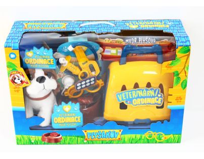 Sparkys SET Veterinář - Přepravka s Bíglem a příslušenstvím