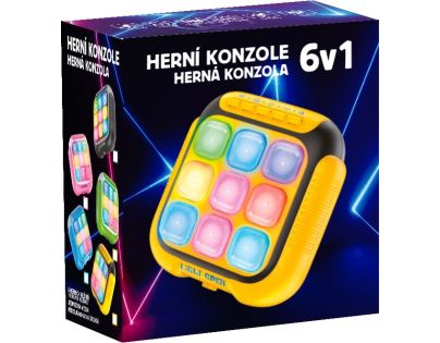 Sparkys STUDO GAMES - Herní konzole 6v1 - elektronická