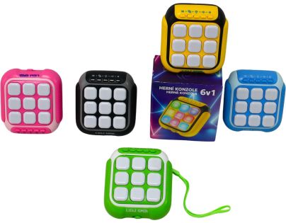 Sparkys STUDO GAMES - Herní konzole 6v1 - elektronická