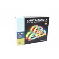 Sparkys Svítící magnetická stavebnice 52 ks 2