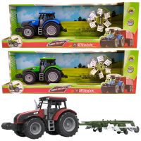 Sparkys Traktor s obracečkou sena se zvuky a světly