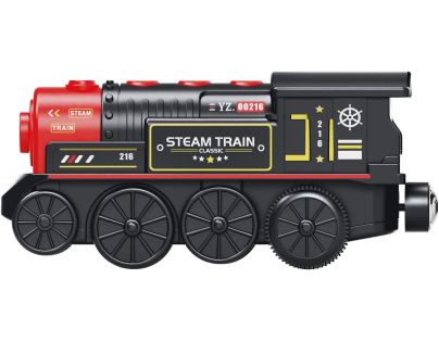 Sparkys vláčky - RC Parní vlak - černý (se zvuky, světly a kouřovými efekty)