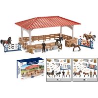 Sparkys Zvířátka z farmy - Velká jezdecká dráha s příslušenstvím 2 druhy