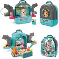 Sparkys Zvířecí nemocnice v batohu Pes 3v1 modrá 4