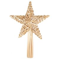 Anděl Špice slaměná hvězda 25 x 30 cm
